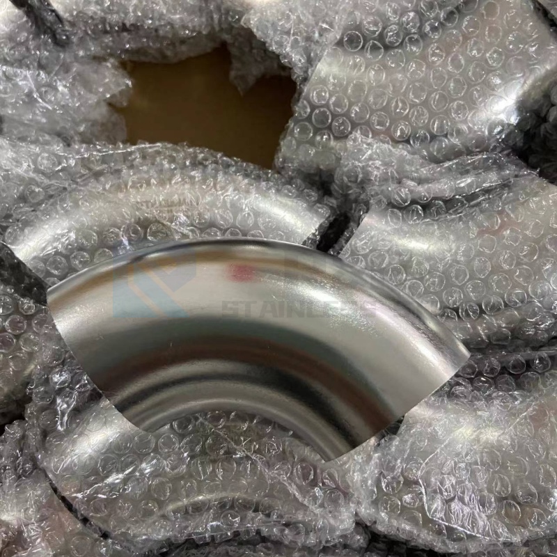 Sanitary Magnetic Polishing Weld Short Elbow