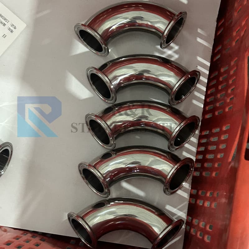 90 ° TC clamp elbow