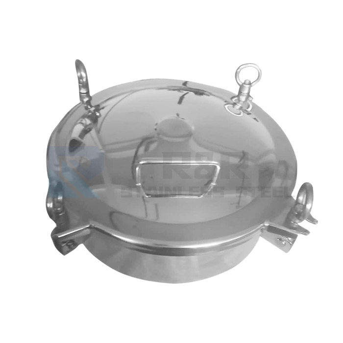 Round normal pressure manhole