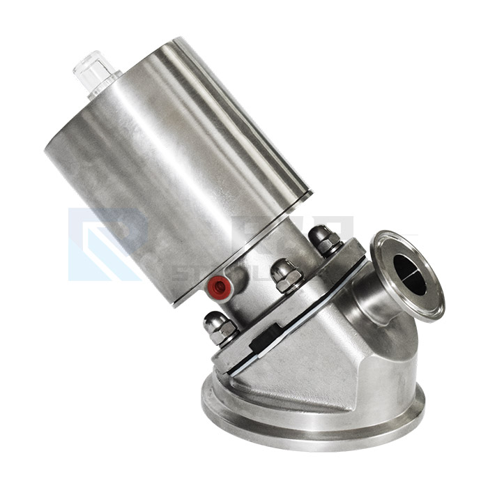 Pneumatic tank bottom valve