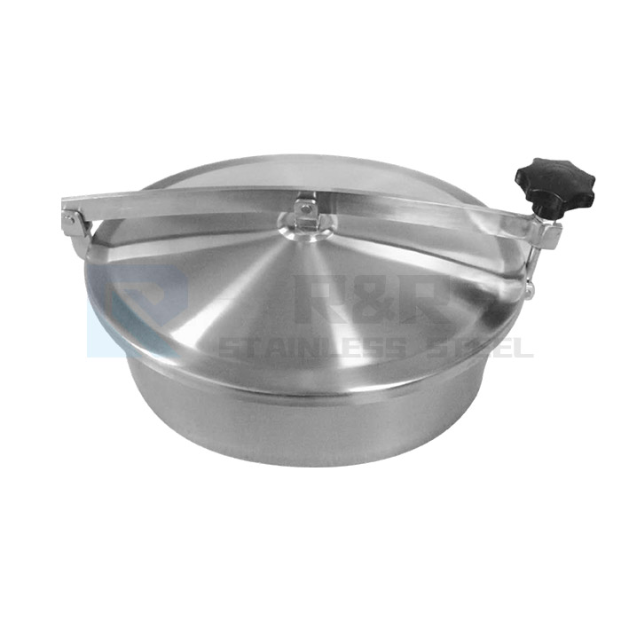 Round normal pressure manhole