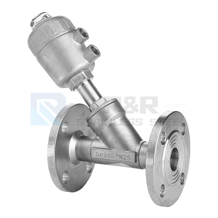 Flange seat valve