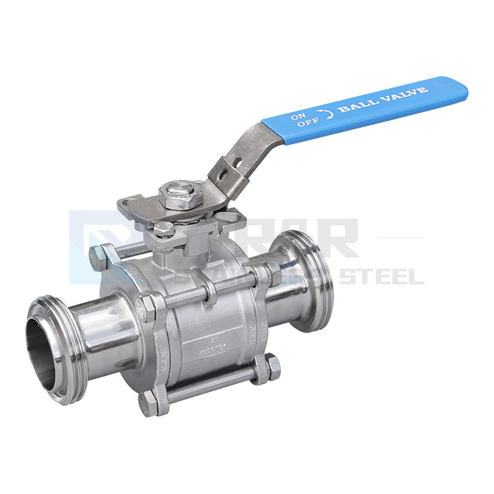 High platform external threaded ball valve