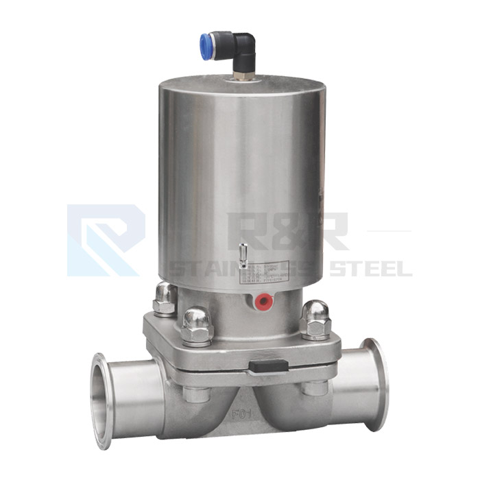 Pneumatic diaphragm valve