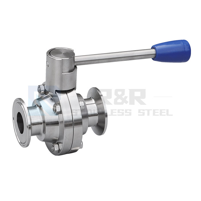Pull-rod quick-load butterfly valve