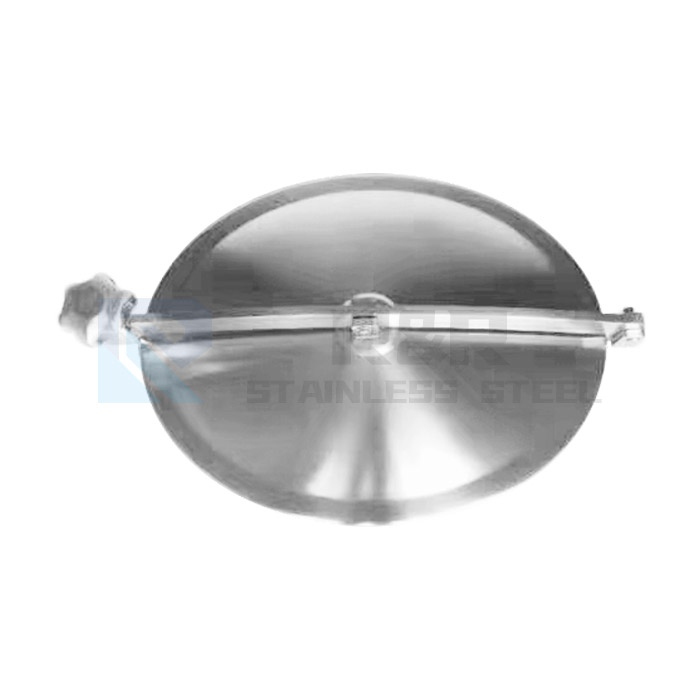 Elliptical normal pressure manhole