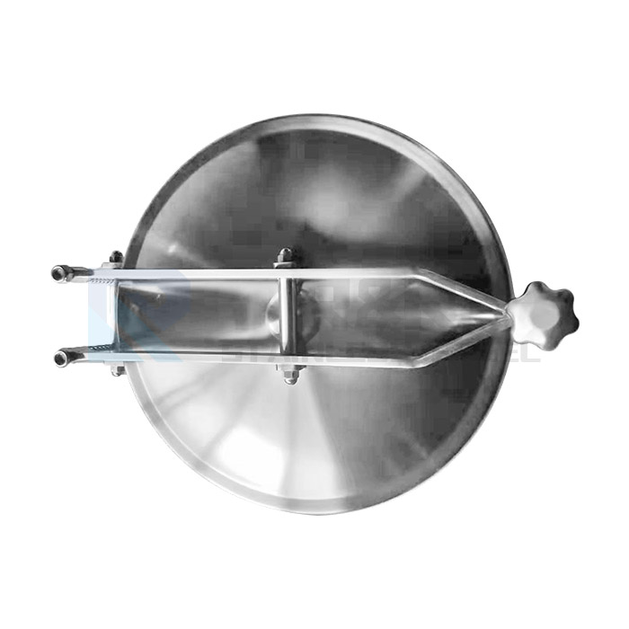 Round normal pressure manhole