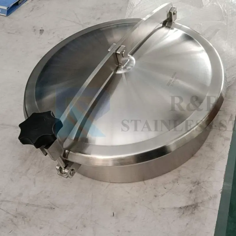 Round normal pressure manhole