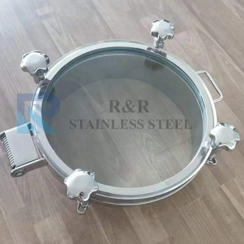 The whole glass manhole cover