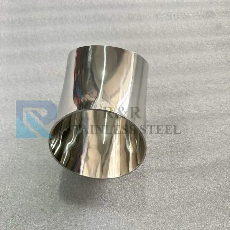 Sanitary 45° welding