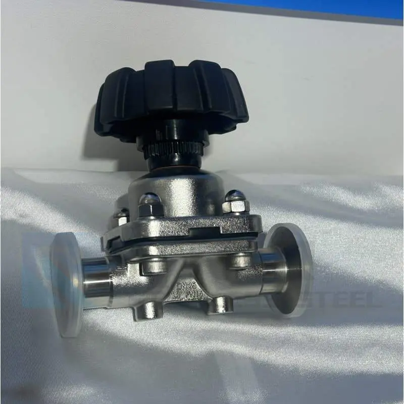 Manual diaphragm valve